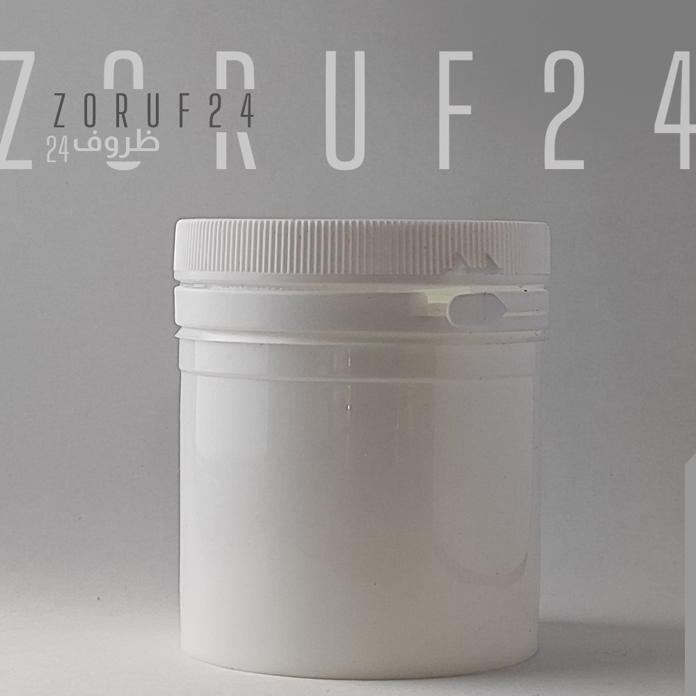 قوطی پلمپ دار 140×109 - سفید / 60 عددی