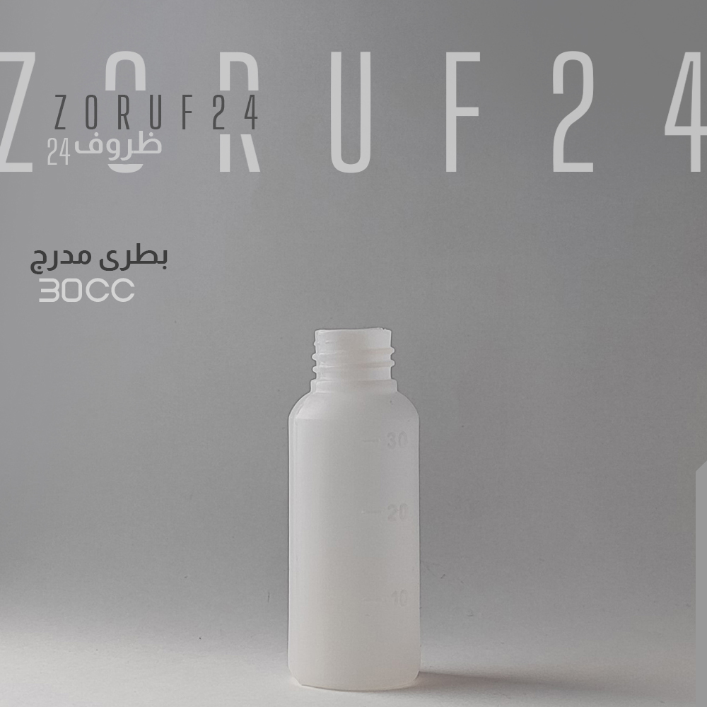 بطری مدرج ۳۰ سی سی - 100 عددی