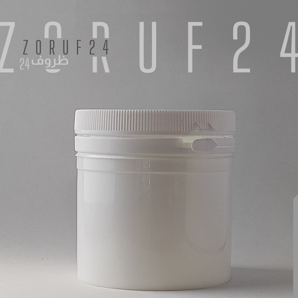 قوطی پلمپ دار 100×109 - 80 عددی / سفید