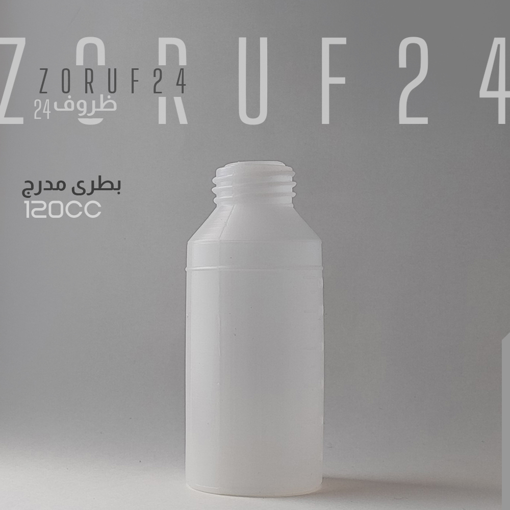 بطری مدرج 120 سی سی - 100 عددی